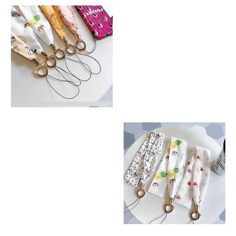 Kawaii Lanyards милый шейный ремешок для ключей, ID карты, USB бейдж, брелок для мобильного телефона, держатель шнура, сделай сам, висячая веревка, лариат