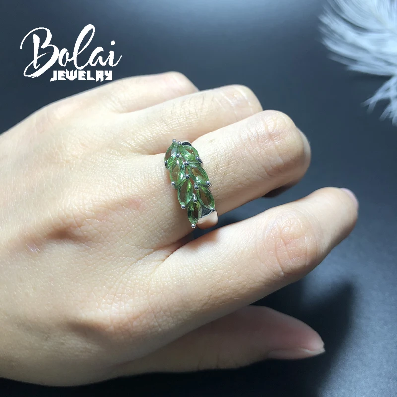 Bolaijewelry, дизайн, изменение цвета zultanite, ювелирный набор из стерлингового серебра 925, серьги и кольцо, ювелирные украшения для девочек, повседневная одежда