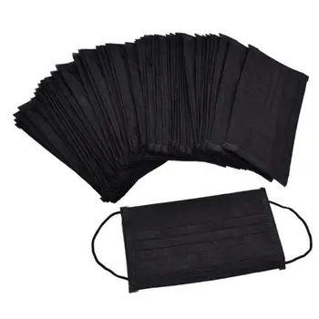 

50/20PC Disposable Face Mask 3 Layer Safety Anti-Pollution Anti-Dust PM2.5 Meltblown waterproof Elastic Earloop Mask