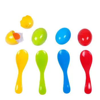 

Egg Spoon Race Balance Game Children Outdoor Running Sports Educational Toy Intelligence Developmental Toy for infant