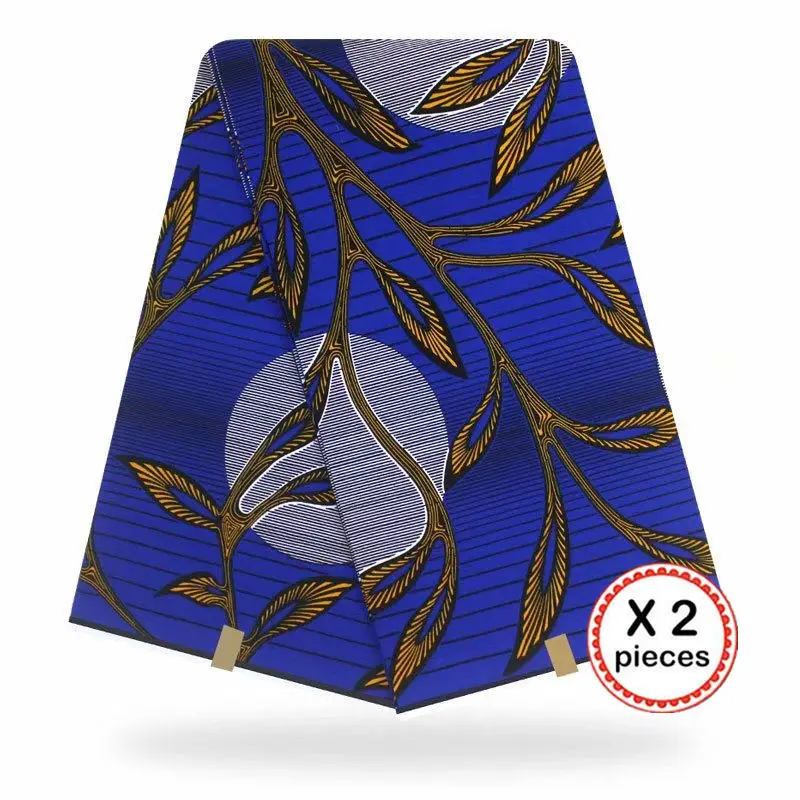 ESEWING Высококачественная африканская восковая ткань с принтом хлопок Анкара швейный материал для платья Анкара восковая печатная ткань 12 ярдов - Цвет: 11. dutch