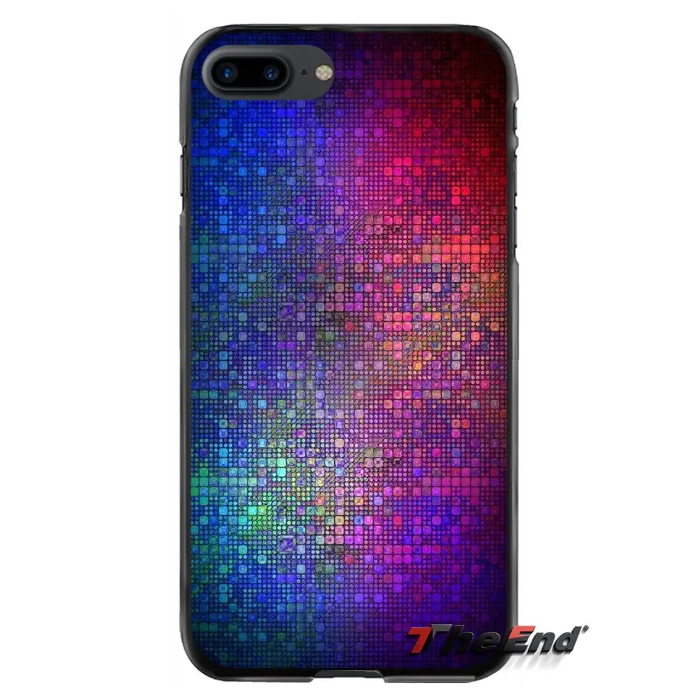 Аксессуары чехол для телефона мозаика для Apple iPhone 4 4s 5 5S 5C SE 6 6S 7 8 Plus X iPod Touch 4 5 6 - Цвет: images 6
