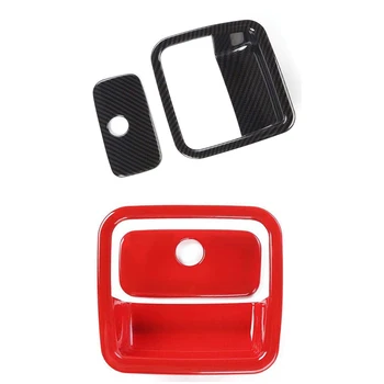 

Co-Pilot Storage Box Handle Cover Frame Decal Trim for 2018-2020 Jeep Wrangler JL JLU