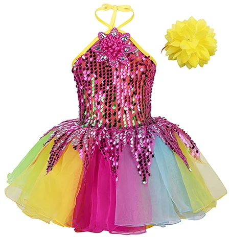 Girl Dance Costume Children Jazz Dance Costumes Girls Hip-Hop Modern Dance Dress for Jazz Performances Stagewear
