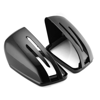 

2X For Mercedes-Benz C-Class W176 W204 W212 W221 W246 CLS X156 C117 Car Left/Right Wing Mirror Rearview Black Case Cover Housing