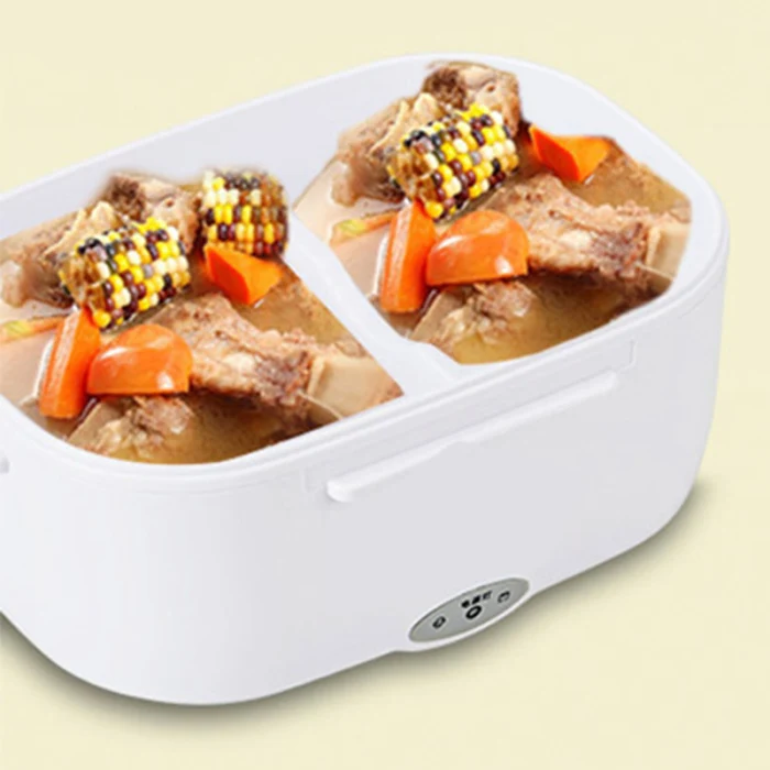 Portable Electric Food Heater Lunch Box Heating School Office Food Container Warmer JS22
