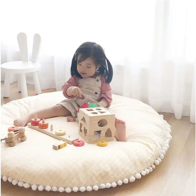 round padded baby play mat