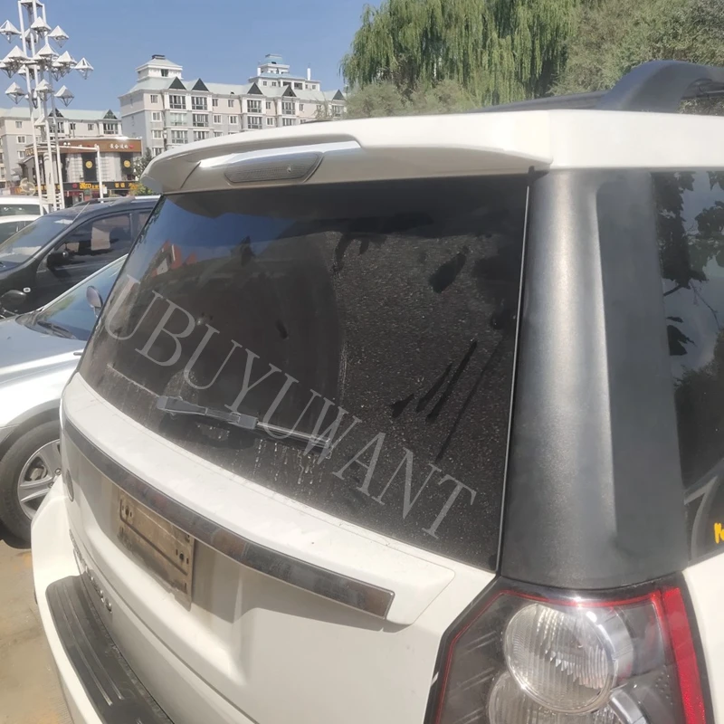Для Land Rover Freelander 2 2007- ABS пластик внешний праймер цвет задний спойлер задний багажник отделка крыла