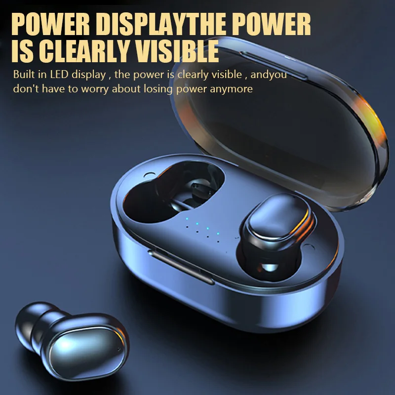 Wireless Bluetooth Earphones Mini TWS Earbud Noise Reduction With Charging Box Sports Gaming Headphone For Redmi Xiaomi Air |