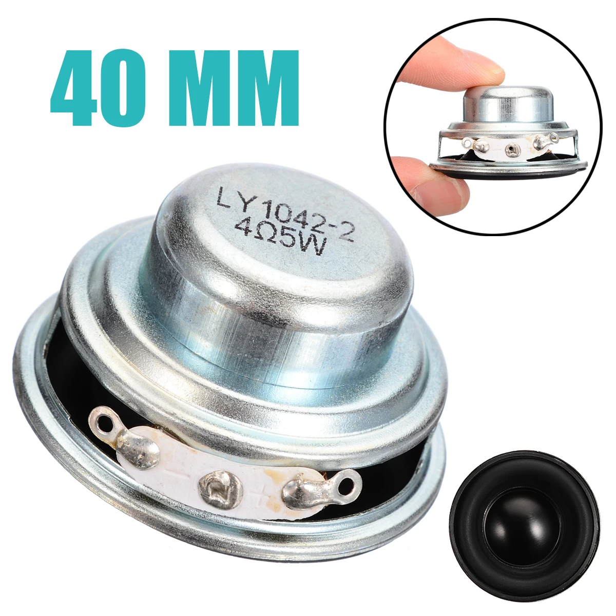 

1pc 4Ohm Full Range Speaker Dual Magnetic Loudspeaker Neodymium Magnet Audio Speakers Unit for Home Theater