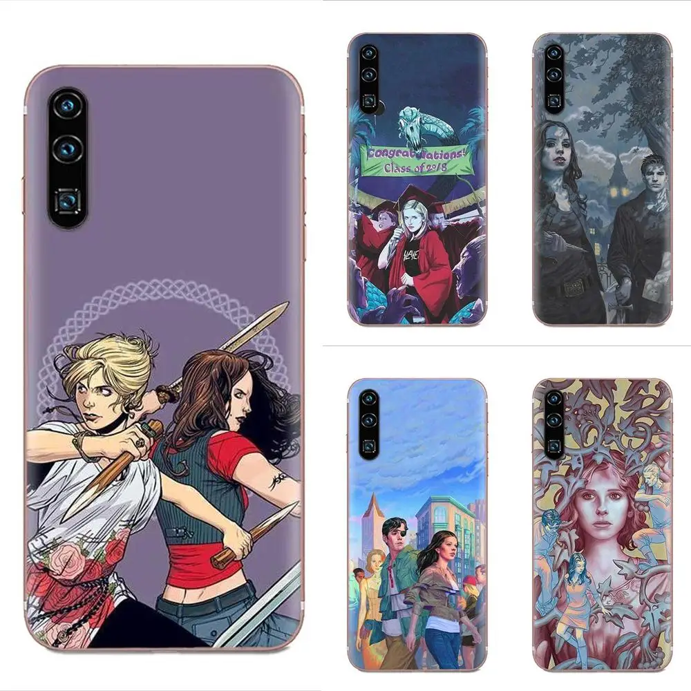 Мягкие чехлы Buffy The Vampire Sl для Huawei P7 P8 P9 P10 P20 P30 Lite Mini Plus Pro Y9 Prime P Smart Z 2018 2019 | Мобильные
