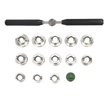 

13pcs/Set Watch Press Set,18.5mm to 36.5mm Watch Case Opener, Watch Repair Kits Opener