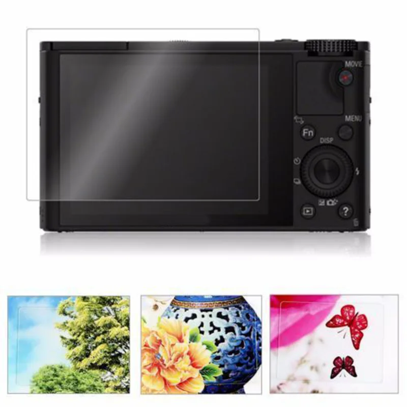 Закаленное стекло для камеры ЖК-защитная пленка для sony A6000 A6300 A6500 предотвращает появление отпечатков пальцев и других загрязнений