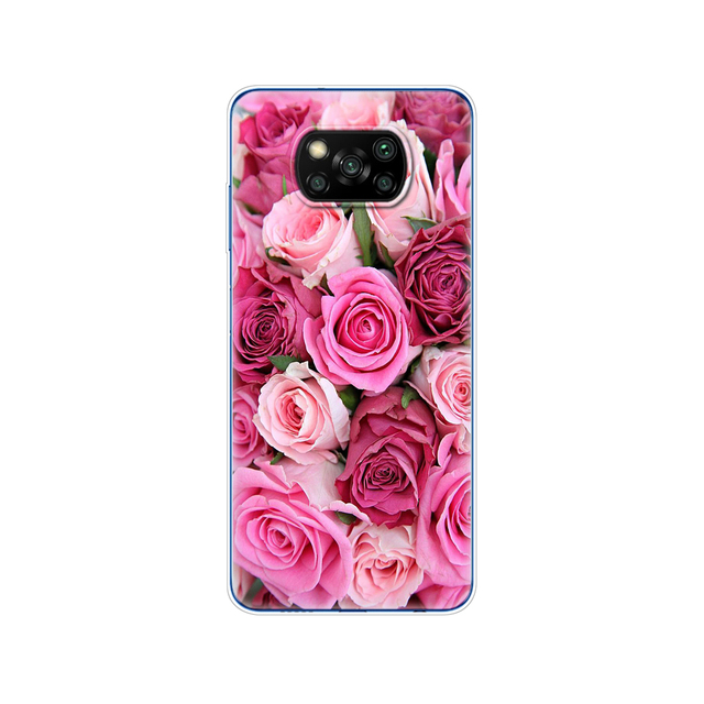 Xiaomi Poco X3 NFC Case Silicon Soft Back For POCO X3 Pro Case TPU Bumper for Poco X 3 PocoX3 NFC 6.67'' Global Phone Cover