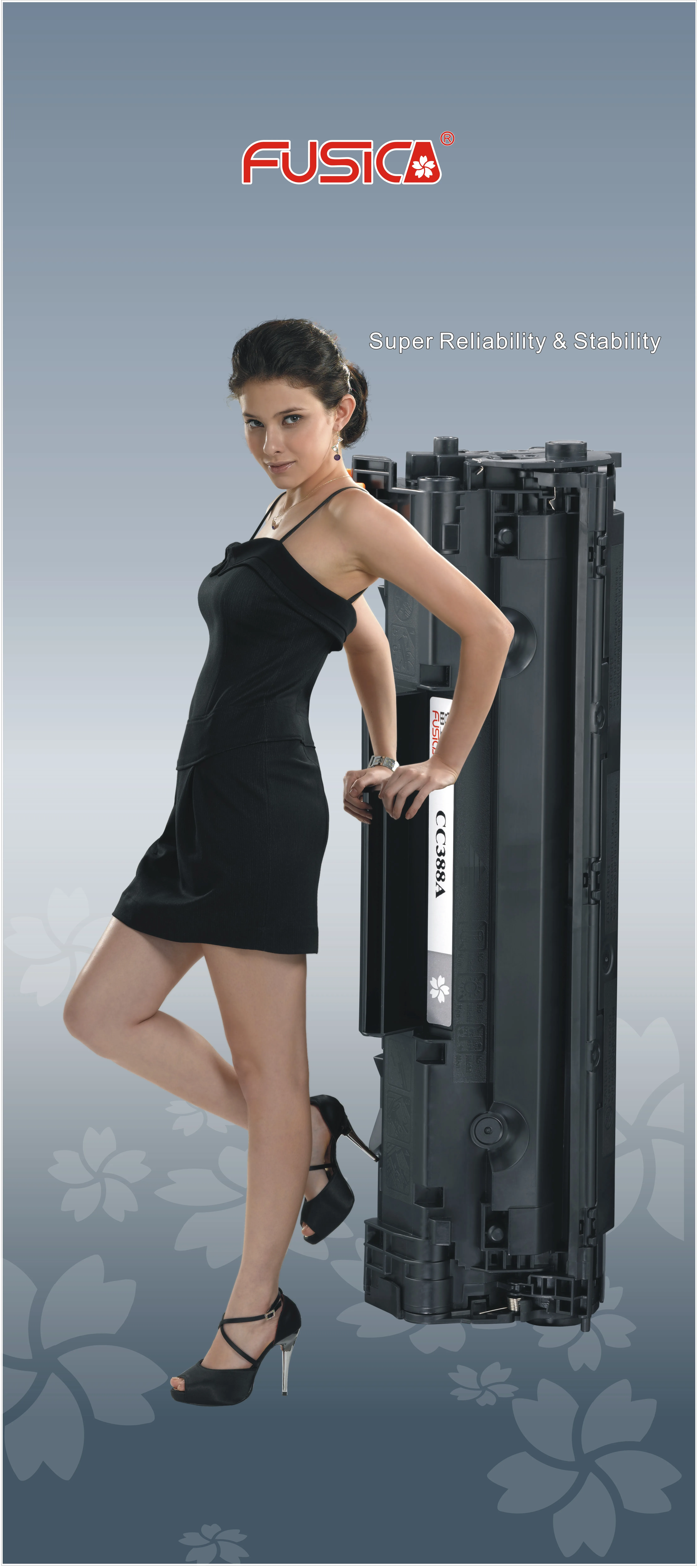 FUSICA CF283A совместимый картридж с тонером для принтера 83A для hp LaserJet hp M125a M125nw M126fn M127fn M127fw M225dw M225dn