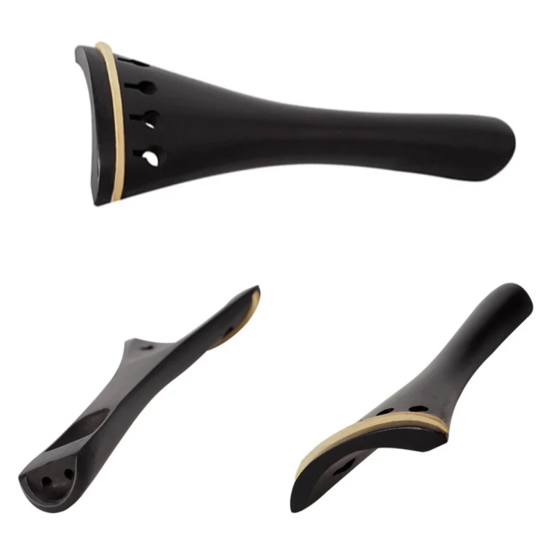 

Music Natural Ebony Wood 4/4 Violin Parts Accessories Set Tuning Peg Chinrest Tailpiece Endpin Replacement Kit Parts