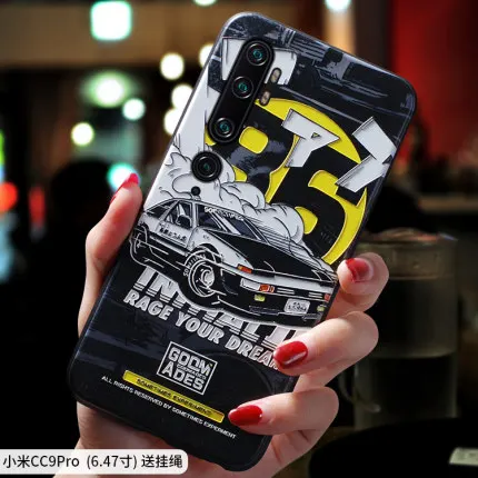 Xiaomi mi Note 10 чехол 3d тиснение Мягкая силиконовая защитная задняя крышка для Xiaomi mi Note 10 Pro mi CC9 Pro Чехол для телефона s - Цвет: Rage ur dream