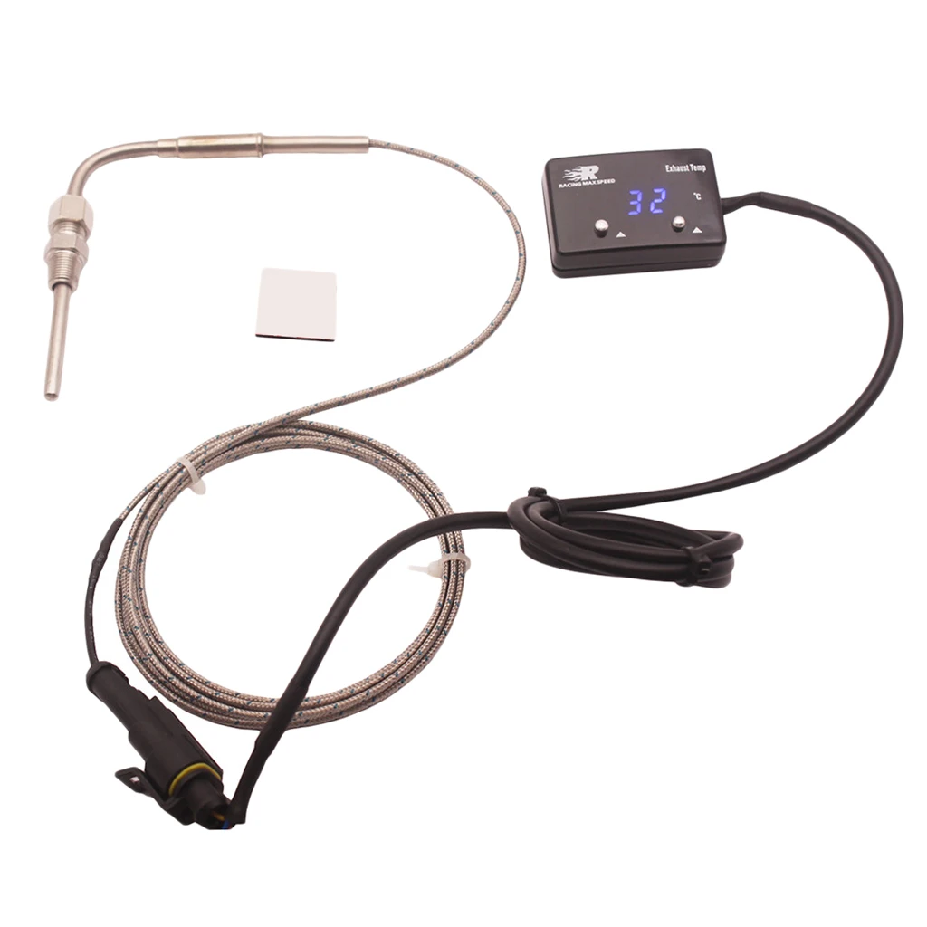 Digital Exhaust Temp Gauge EGT Patrol 4WD Turbo Diesel Petrol With 12V