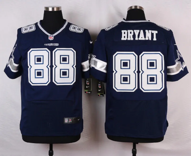 Зеленый Стилизованный, высокое качество, Dallas s Dez Bryant мужской Джерси - Цвет: Зеленый