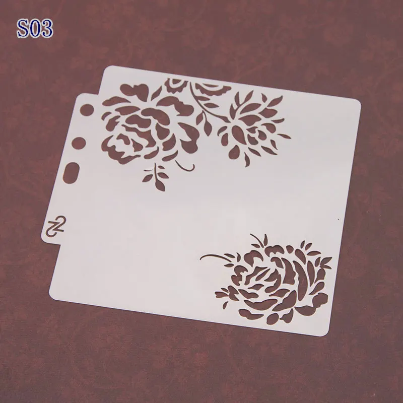 Draw Decorative Ruler print Spray Painting Stencil for Coffee Baking Cake Spraying Tools Scrapnook DecorationTemplate Mold - Image 3