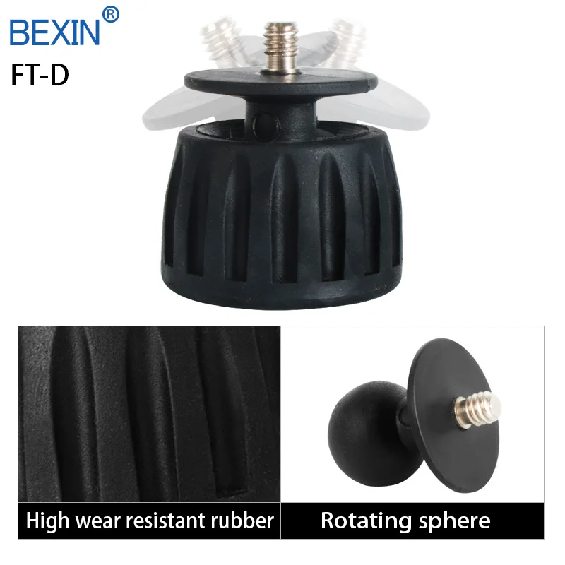 BEXIN высокое качество анти вибрации Нескользящие резиновые штативы ног колодки тяжелое подавление колодки для Yunteng камеры штатив