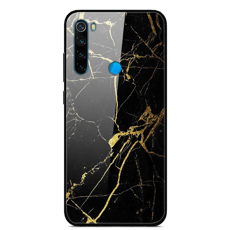 Чехол из закаленного стекла для Xiaomi Redmi Note 8T чехол Note8T, цветной жесткий чехол из поликарбоната для Xiaomi Redmi Note 8 T, чехол Note8 T, бампер