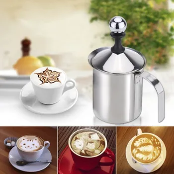 

Milk Frother Handheld Foam Maker for Lattes-Whisk Drink Mixer for Coffee,Mini Foamer for Cappuccino,Frappe,Matcha,Hot Chocolate