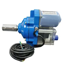 Máquina de película de viento eléctrica de 100W, Motor enrollable de invernadero de película impermeable con interruptor invertido, cortinas para ventilación, 220V