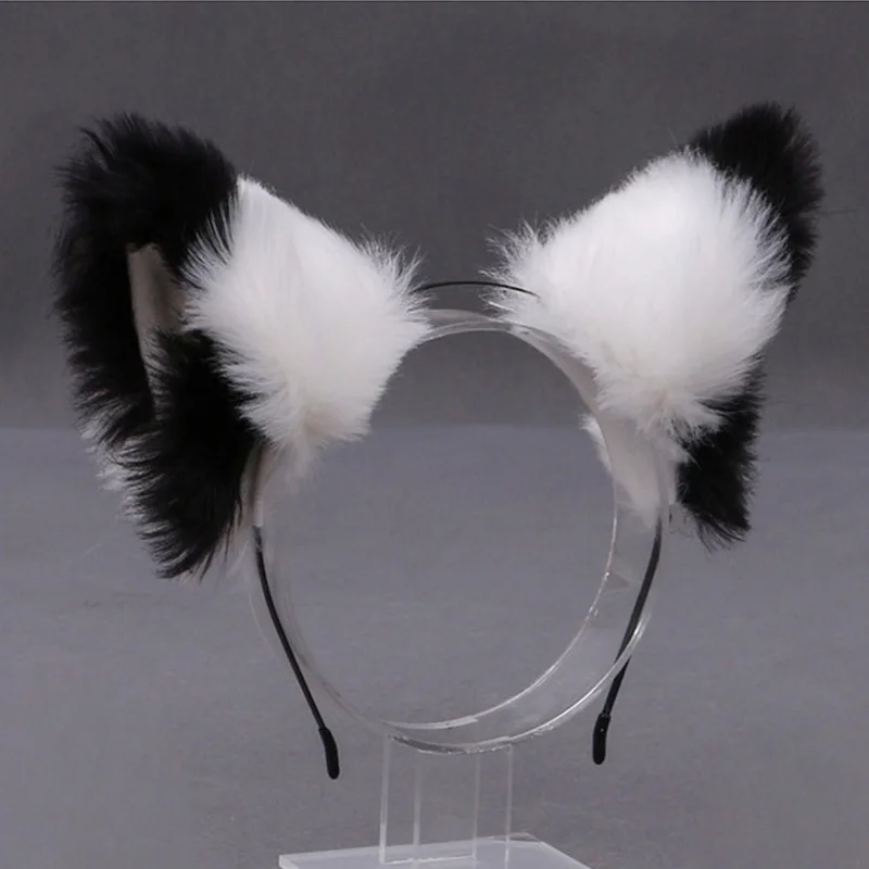 spider woman costume Cosplay Cute Cat Fox Fur Ear Hair Hoops Anime Lolita Hairband Fur Headbands Clip Women Girl Hair Accessories Ear Hair Band ninja costume women Cosplay Costumes