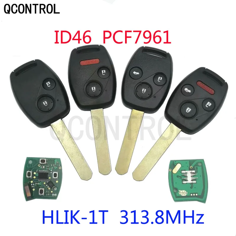 Пульт дистанционного управления QCONTROL для автомобиля 313 8 МГц подходит Honda Φ