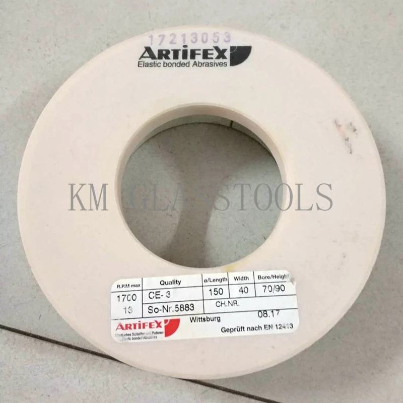 Германия ARTIFEX CE3 Ceium полировальные колеса размер 150*40*70 круги для обработки стекла
