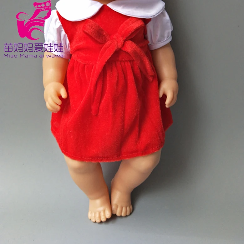 Одежда для кукол, подходит для 43 см, платье для маленьких девочек, одежда для мальчиков, шляпа, 18 дюймов, аксессуары для кукол, детские подарки на день рождения - Цвет: No 45A