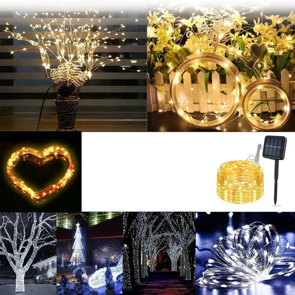 

100Led Bubble Ball Outdoor Waterproof Solar Light String Ball Lights Christmas Lights Garden Lights