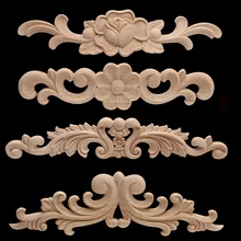 Европейская наклейка на дверь сердце цветок пятно опт и розница деревянная мебель резьба по дереву декоративные аксессуары деревянная Декаль резные