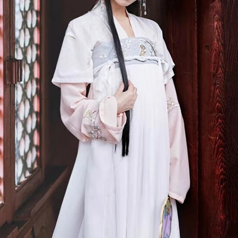 Традиционные танцевальные костюмы Hanfu женское китайское платье феи народный фестиваль наряд Восточная сценическая одежда для сцены DC2699