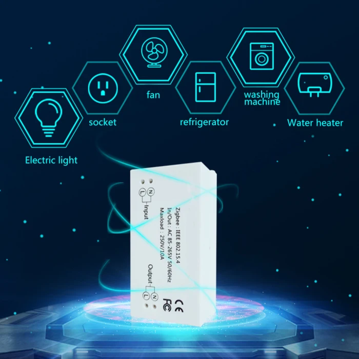 Переключатель голосового управления Zigbee Onoff "умные" аксессуары для дома для Amazon для Alexa OD889