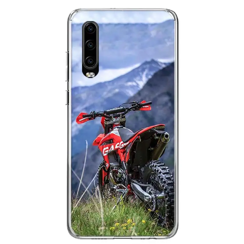 Motocross Cross Dirtbikes Cover Phone Case for Huawei P30 P20 Mate 30 20 10 Pro P10 Lite P Smart Z+ Coque Shell Capa