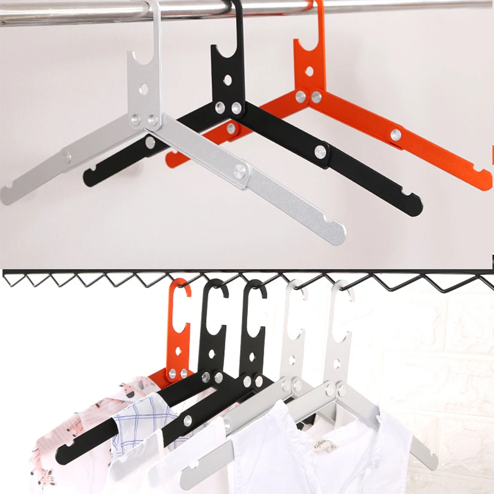 Портативная уличная дорожная вешалка для одежды из алюминиевого сплава многофункциональная складная вешалка для многофункциональный держатель складное хранение