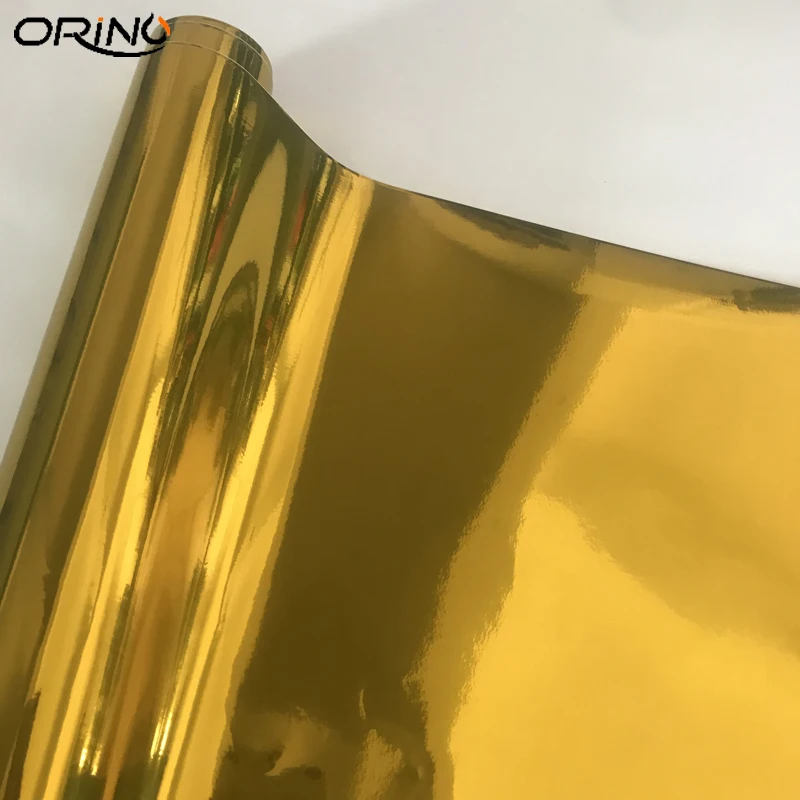 Gold Chrome Vinyl Wrap Sticker-6