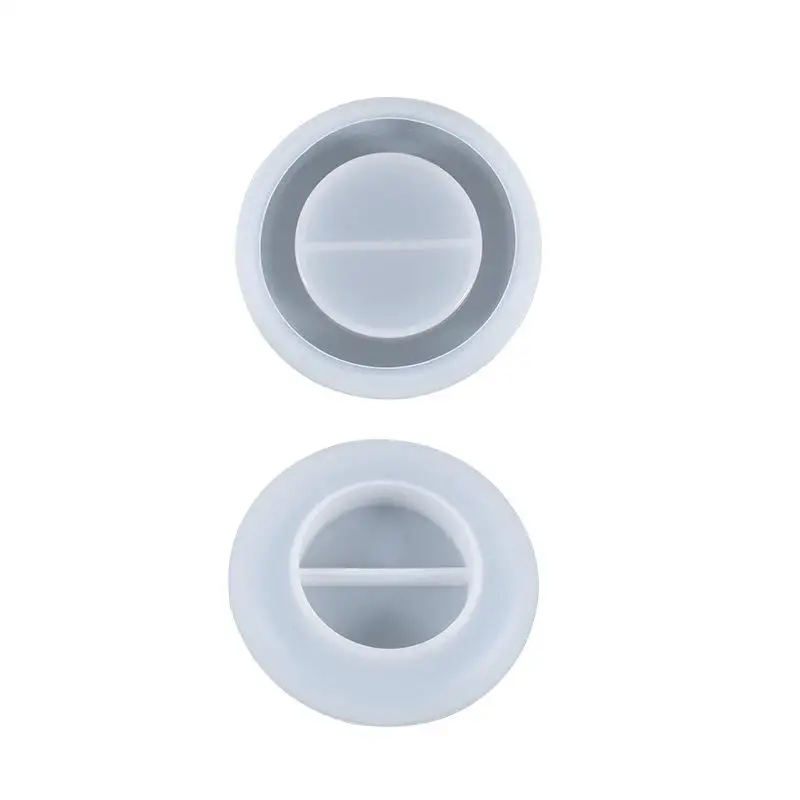Silicone Mold Candle Holder Mould Coaster Mold Decorative Craft DIY Epoxy Resin Mould Jewelry Tool Tray Mold Resin Crafts
