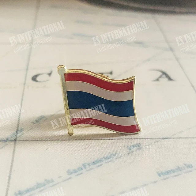 Drapeau De La Thaïlande En Forme De Cercle Rond Drapeau Thaïlandais | Vecteur Premium - Foto 11