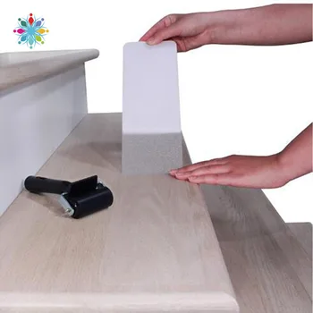 

15Pcs Stair Steps Bathroom Bathtub Bathroom Accessories Non-Slip Stickers Tape With Roller Transparent Waterproof Stickers CS