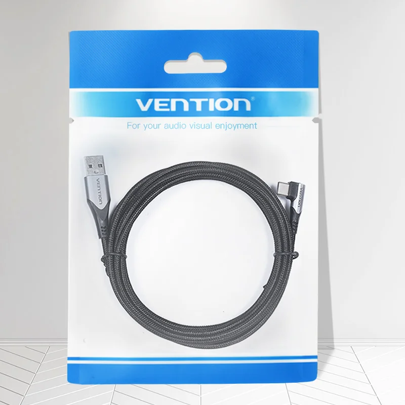 Vention 90° Fast Charging USB-C Cable