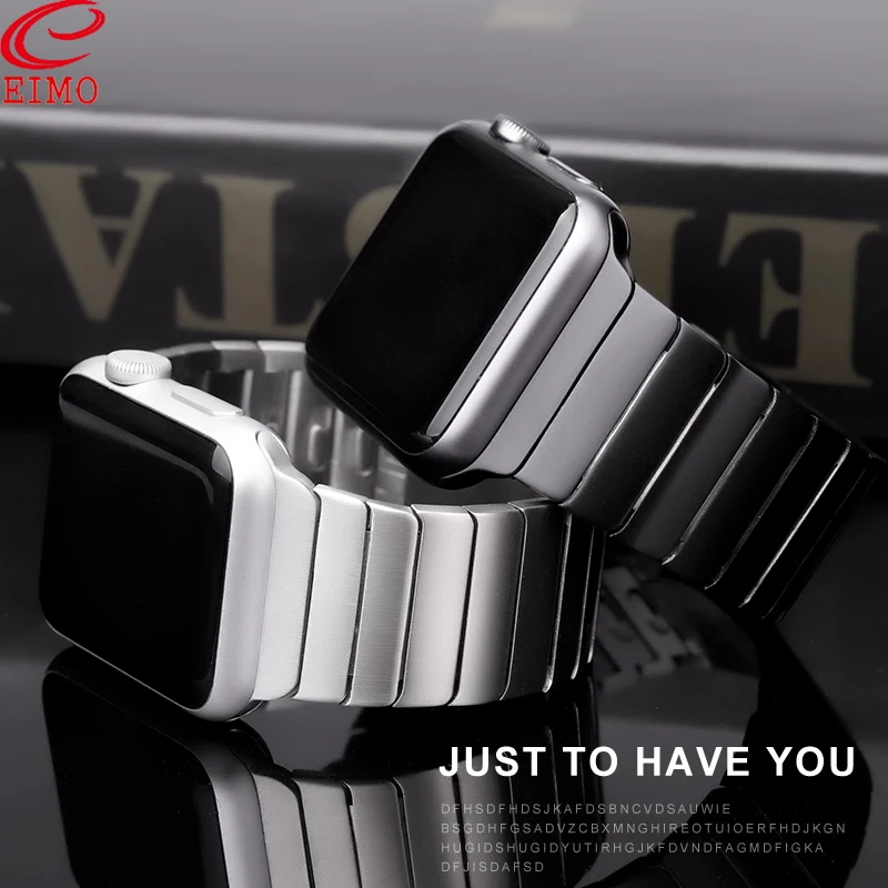 

Strap For Apple watch band 44 mm 40mm iwatch band 42mm 38mm Stainless Steel metal Butterfly buckle bracelet apple watch 5 4 3 2