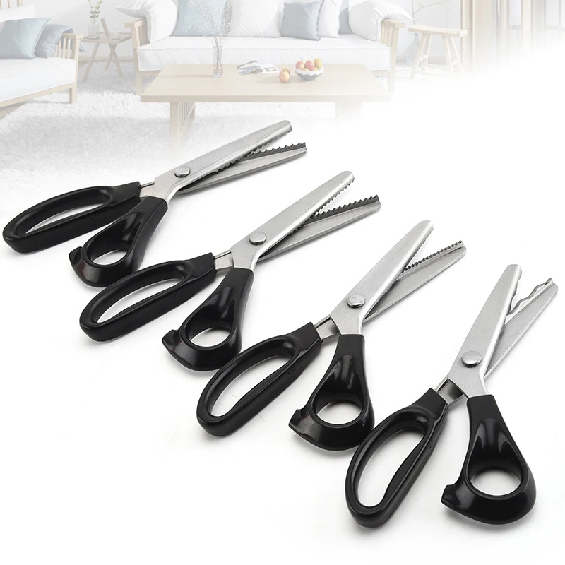 23.5cm Zig Zag Dressmaking Fabric Pinking Sewing Cut Scissor Tailor