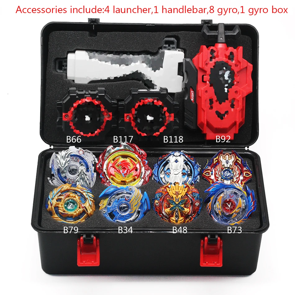 B3 Beyblade Burst игрушка B150 B149 B148 металлический Funsion Bayblade набор коробка для хранения с ручкой пусковая пластиковая коробка игрушки для детей - Цвет: B3
