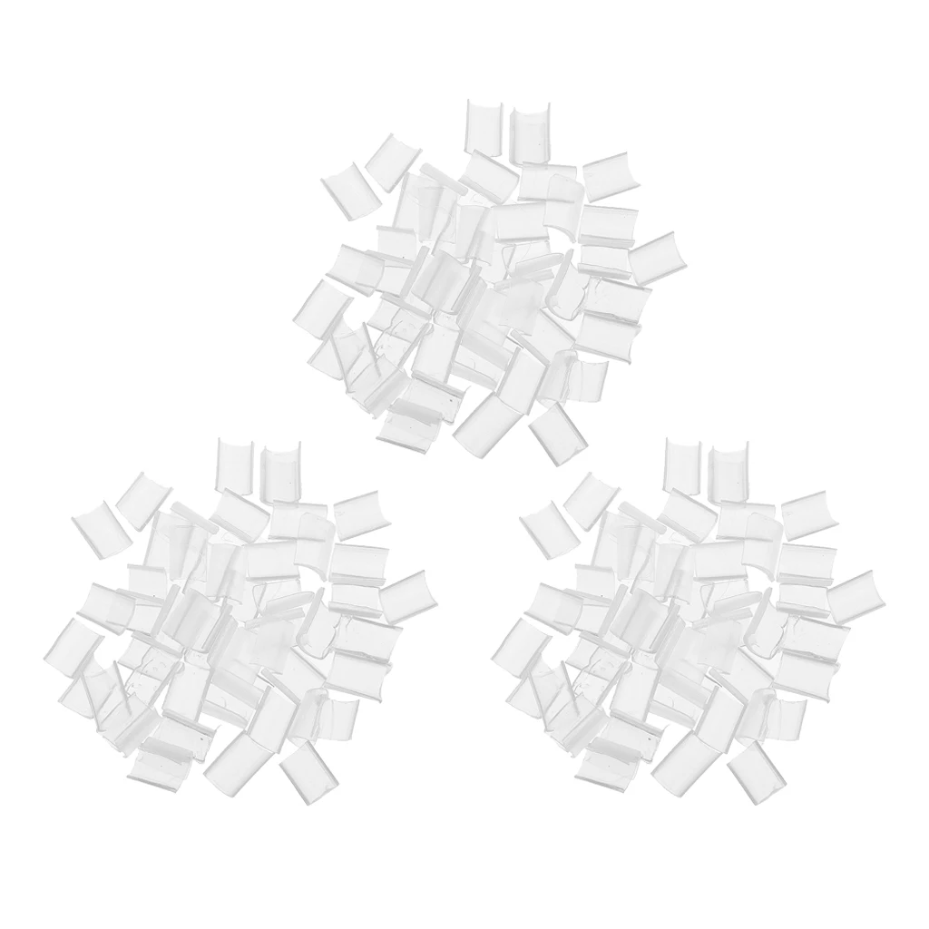 Pack Of 150 Salon DIY Keratin Hair Extensions Rebond Hot Fusion Glue White