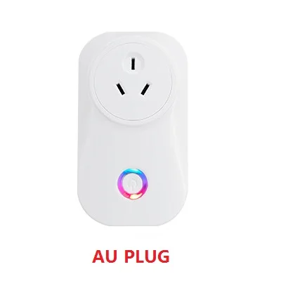 AU PLUG Быстрая Wi-Fi интеллектуальная розетка ЕС Великобритания США Австралия BR FR JP Israel Plug 10A дистанционное управление умная работа для Alexa Google Home IFTTT - Цвет: AU PLUG