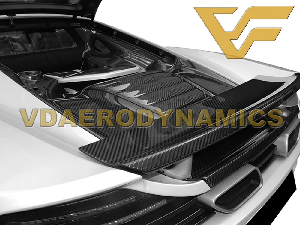 11-14 MP4 12C крышка двигателя из углеродного волокна Задняя рама багажника отделка