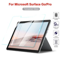2pcs Tempered Glass For Microsoft Surface Pro 4 5 6 7 8 9 X Tablet Screen Protector For Surface Go 1 2 3 Premium 9H Glass Film 1
